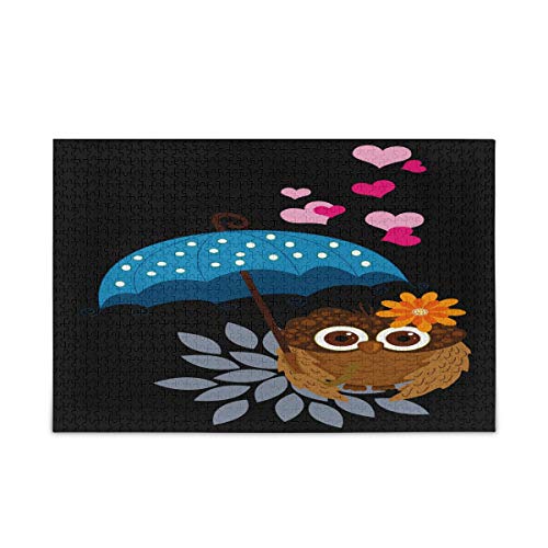 Mnsruu Valentinstag Liebe Eule Eule Vogel Puzzle Freizeit Kreative Spiele 500 Teile für Erwachsene Kinder Geschenk Mnsruu Valentinstag Liebe Eule Eule Vogel Puzzle Freizeit Kreative Spiele 500 Teile für Erwachsene Kinder Geschenk von Mnsruu