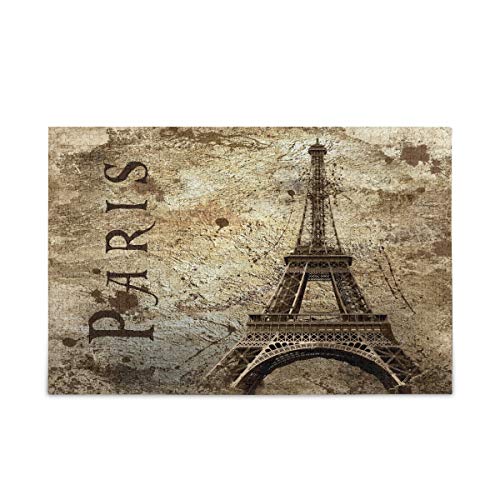 Mnsruu Vintage Paris Eiffelturm Puzzle Freizeit Kreative Spiele 500 Teile für Erwachsene Kinder Geschenk Mnsruu Vintage Paris Eiffelturm Puzzle Freizeit Kreative Spiele 500 Teile für Erwachsene Kinder Geschenk von Mnsruu