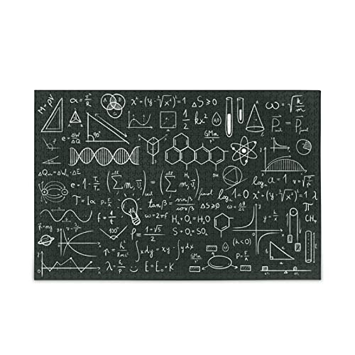 Physik Chemische Mathematische Formel Jigsaw Puzzle 1000 Teile für Erwachsene Klassische Jigsaw Puzzles aus Papier Wanddekoration Geschenk ab 12 (70x50cm) von Mnsruu