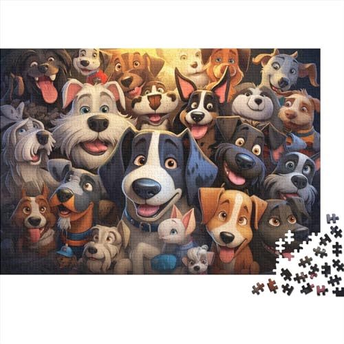 Animal Avatars 1000 Teile Multi-Colored Erwachsene Puzzle Lernspiel Geburtstag Wohnkultur Family Challenging Games Stress Relief Toy 1000pcs (75x50cm) von MoThaF