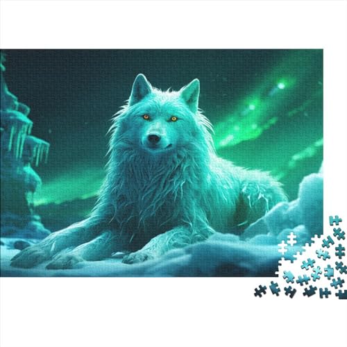 Arctic Wolves 1000 Teile Multicolored Flair Erwachsene Puzzles Educational Game Geburtstag Family Challenging Games Home Decor Stress Relief Toy 1000pcs (75x50cm) Arctic Wolves F von MoThaF