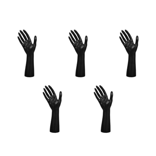 5st Handmodell-requisiten Handring Schmuckhand Schmuckdisplay Ringhandhalter Handdekor Büstenförmige Schmuckständer Aus Holz Handkette Halten Hand Schaufensterpuppe Black Pvc Mobestech 5st Handmodell-requisiten Handring Schmuckhand Schmuckdisplay Ringhandhalter Handdekor Büstenförmige Schmuckständer Aus Holz Handkette Halten Hand Schaufensterpuppe Black Pvc Mobestech von Mobestech