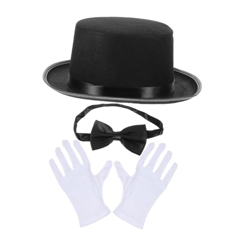 Mobestech 1 Satz Hutfliegehandschuhe Kostüm Hüte Kostüm Hut Zylinder für Erwachsene Zauberhut Top-Hat-Kostüm Zauberer Kostüm Männer Zylinderhut für Männer schwarzer Zylinder Kostümhut Stoff Mobestech 1 Satz Hutfliegehandschuhe Kostüm Hüte Kostüm Hut Zylinder für Erwachsene Zauberhut Top-Hat-Kostüm Zauberer Kostüm Männer Zylinderhut für Männer schwarzer Zylinder Kostümhut Stoff von Mobestech