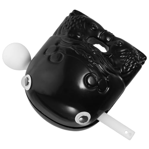 Mobestech 1 Satz Mini Holzfisch Rhythmus Instrument Percussion für Entspannung Dekoration für Yoga Musikliebhaber Stressabbau aus Hochwertigem Holz Gefertigt von Mobestech