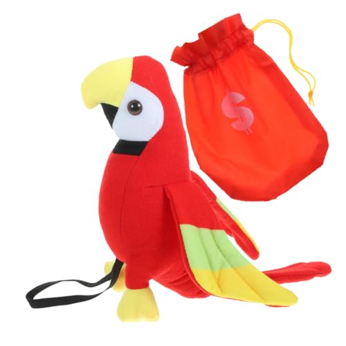 Mobestech 1 Satz Piratenkostüm Zubehör Teiliges Plüsch Papageien Accessoire für Schulter Realistische Farbdarstellung für Mottopartys und Kindergeburtstage Mobestech 1 Satz Piratenkostüm Zubehör Teiliges Plüsch Papageien Accessoire für Schulter Realistische Farbdarstellung für Mottopartys und Kindergeburtstage von Mobestech