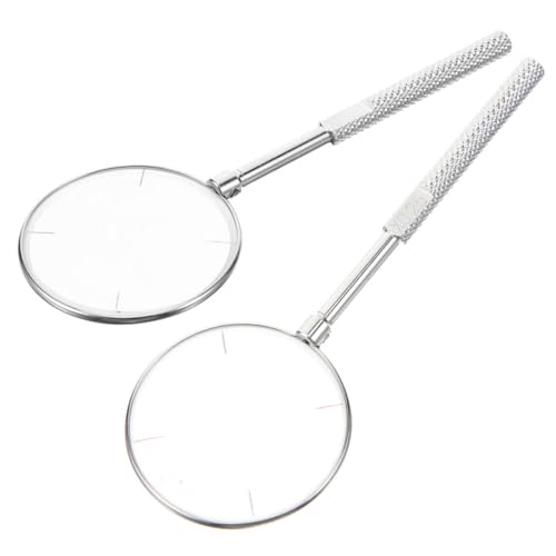 Mobestech 2 Stück Kreuzzylinder Optische Linse Für Optometrie-profis Präzisionslinsenwerkzeug Metall Handheld-design von Mobestech