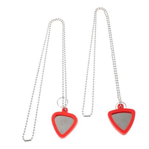 Mobestech 1satz Gitarren-plektrum-halter Mit Silikonhülle Praktische Und Stilvolle Halskette Für Musiker Silikon-picks Herz Für Täglichen Gebrauch Widerstandsfähig Und von Mobestech