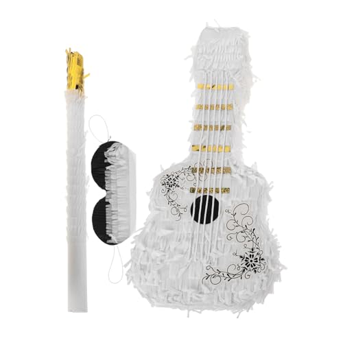 Mobestech 1 Set Pinata-geigen-geburtstags-pinata-dekorationen Mit Stock Und Zum Aufhängen Von Süßigkeitenhaltern Für Mädchen Und Jungen, Geburtstag, Jahrestag, Musik-partyzubehör Mobestech 1 Set Pinata-geigen-geburtstags-pinata-dekorationen Mit Stock Und Zum Aufhängen Von Süßigkeitenhaltern Für Mädchen Und Jungen, Geburtstag, Jahrestag, Musik-partyzubehör von Mobestech