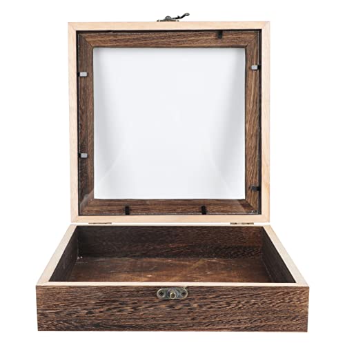 Mobestech 1 Stück Karton Kästchen mit Insektenproben Baseball-Vitrine Baseballhalter für Ausstellungszwecke Vakuum display box staubschutz Probenvitrine Probenbehälter Acryl von Mobestech