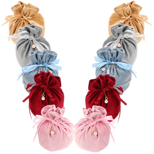 Mobestech 10 Stück Mini Aufbewahrungstaschen für Schmuck Süßigkeiten und Hochzeitsgeschenke Praktische und Stilvolle Verpackung für Reisen und Alltag Mobestech 10 Stück Mini Aufbewahrungstaschen für Schmuck Süßigkeiten und Hochzeitsgeschenke Praktische und Stilvolle Verpackung für Reisen und Alltag von Mobestech