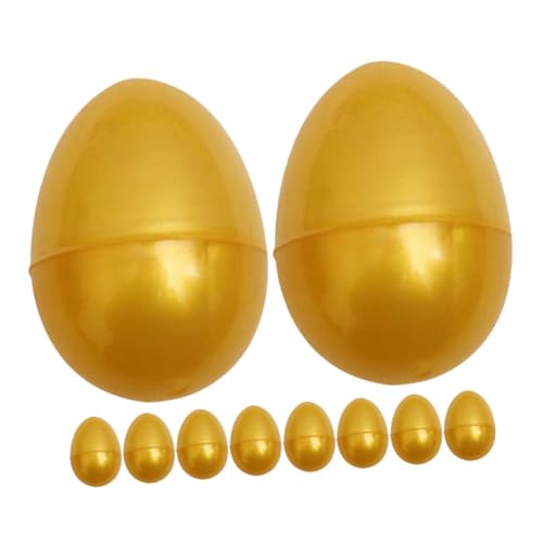 Mobestech 10 Stück Öffne das Golden Egg Gacha Eier Eier Preisverleihung Eier Eiersuche Eier für Geschenktüten Plastikeier Eier Osterei-Einsätze Mobestech 10 Stück Öffne das Golden Egg Gacha Eier Eier Preisverleihung Eier Eiersuche Eier für Geschenktüten Plastikeier Eier Osterei-Einsätze von Mobestech