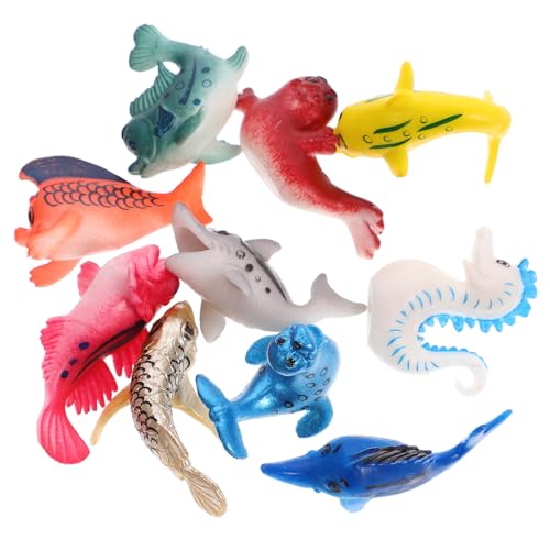 Mobestech 10 Stück Teiliges Set Meerestiere Realistische Tierfiguren für Lernspielzeug und Partydekoration Fördert Kreativität und Verständnis für Natur Mobestech 10 Stück Teiliges Set Meerestiere Realistische Tierfiguren für Lernspielzeug und Partydekoration Fördert Kreativität und Verständnis für Natur von Mobestech