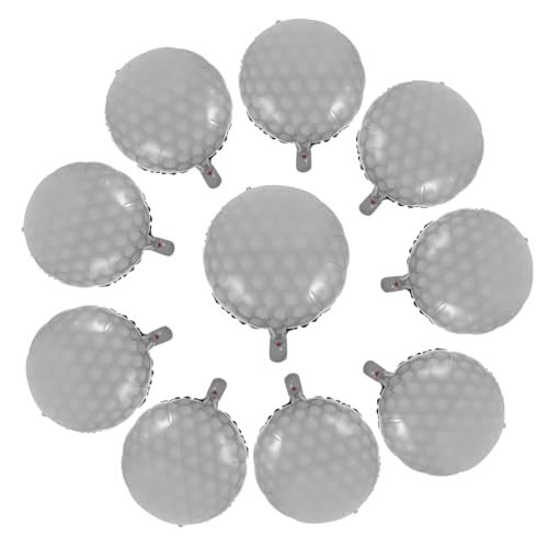 Mobestech 10Stücke Golf Folienballons Luftballons für Geburtstagsfeiern Golf Thema Dekoration Leicht Aufzublasen für Partys und Besondere Anlässe von Mobestech