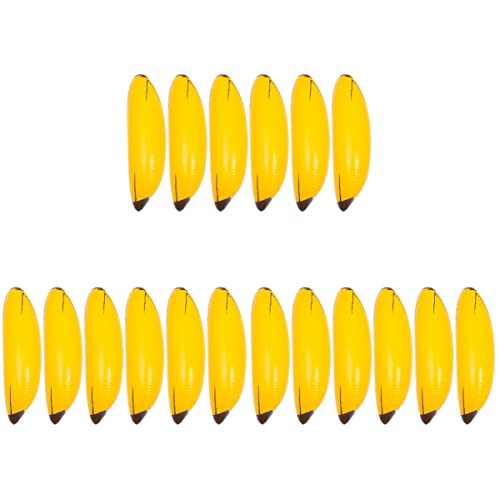 Mobestech 18 STK Aufblasbare Bananen-Requisiten Für Den Junggesellenabschied Strandbananenspielzeug Float-Bananen-stütze Aufblasbare Figuren Banane Aufblasen PVC Früchte Riese Mobestech 18 STK Aufblasbare Bananen-Requisiten Für Den Junggesellenabschied Strandbananenspielzeug Float-Bananen-stütze Aufblasbare Figuren Banane Aufblasen PVC Früchte Riese von Mobestech