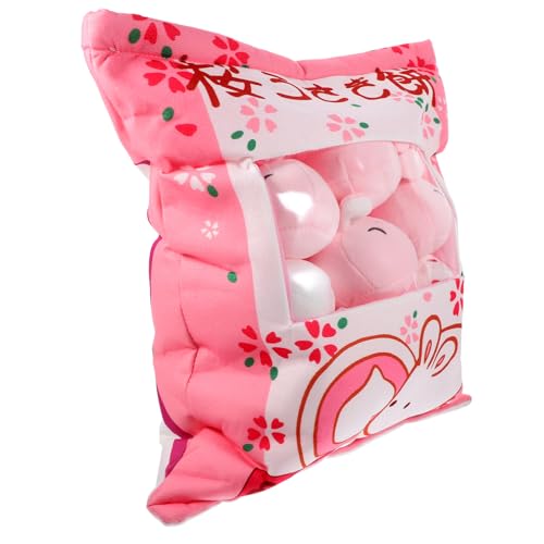 Mobestech 1Satz Kuscheltier Kaninchen Plüsch Kissen für Niedliches Stofftier mit Kreativem Design Jungen Gemütlich von Mobestech