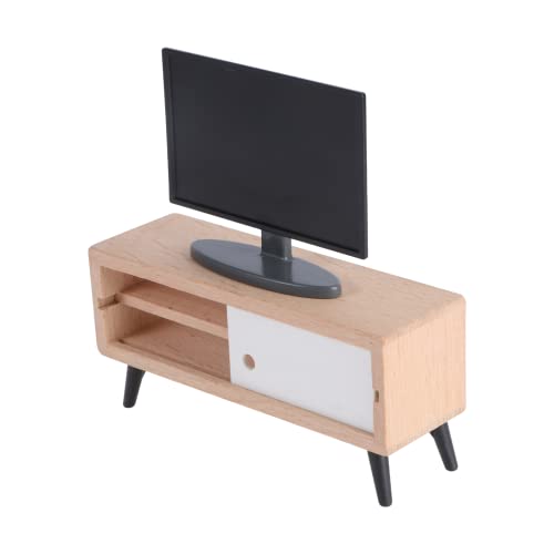 Mobestech 1Set DIY Tv Verzierung Mit Tv -Schrank Kreatives Fernseher -Modell Einfache Appliance Model Mini Layout Requision Miniaturfernseher Mobestech 1Set DIY Tv Verzierung Mit Tv -Schrank Kreatives Fernseher -Modell Einfache Appliance Model Mini Layout Requision Miniaturfernseher von Mobestech