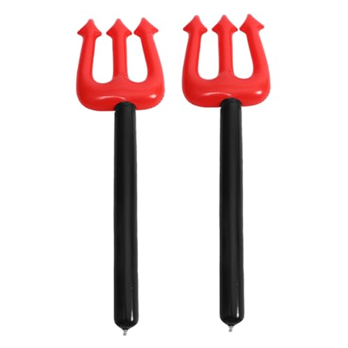 Mobestech 2 Stück Aufblasbare Zubehör Für Dämonenkostüme Halloween-Teufel-zubehör Halloween Heugabel Dämon Heugabel Heugabel-stütze Mistgabel Kostüm PVC Mobestech 2 Stück Aufblasbare Zubehör Für Dämonenkostüme Halloween-Teufel-zubehör Halloween Heugabel Dämon Heugabel Heugabel-stütze Mistgabel Kostüm PVC von Mobestech