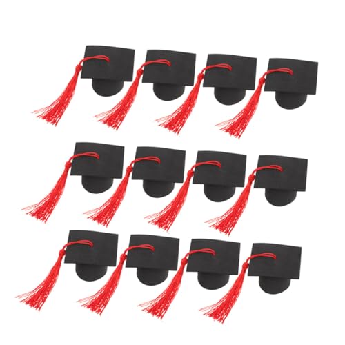 Mobestech 2 Stück Cupcake -Dekoration Grad-Mütze-Kuchen-Ornament Cupcake-Dekore für den Abschluss grad cap kuchendeckel Party Cake Picks Cupcake -Topper Polyester Black Mobestech 2 Stück Cupcake -Dekoration Grad-Mütze-Kuchen-Ornament Cupcake-Dekore für den Abschluss grad cap kuchendeckel Party Cake Picks Cupcake -Topper Polyester Black von Mobestech