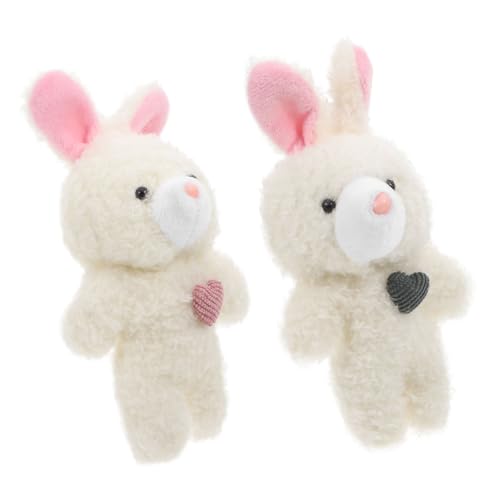 Mobestech 2 Stück errötendes Häschen ausgestopft Hase Plüsch Plüschtiere Kaninchen Hase Gastgeschenke süßer Plüsch-Schlüsselanhänger Taschenanhänger Mini-Stofftier Hasenparty Mobestech 2 Stück errötendes Häschen ausgestopft Hase Plüsch Plüschtiere Kaninchen Hase Gastgeschenke süßer Plüsch-Schlüsselanhänger Taschenanhänger Mini-Stofftier Hasenparty von Mobestech