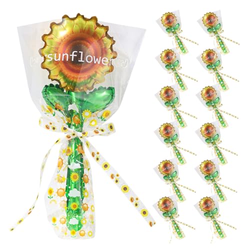 Mobestech 20 Stück Handliche Sonnenblumen-folienballons Gelbe Partydeko Für Sommer Geburtstag Shower Hochzeit Feier Mobestech 20 Stück Handliche Sonnenblumen-folienballons Gelbe Partydeko Für Sommer Geburtstag Shower Hochzeit Feier von Mobestech