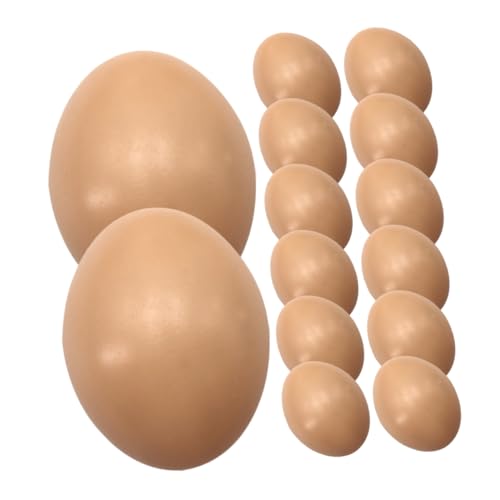 Mobestech 24 Stück Teiliges Realistisch Aussehender Dekoeier Bemalbare DIY Ostereier für Osterdekoration und Vielseitig Verwendbar als Tischdeko und Fotorequisite Langlebig und Handlich von Mobestech
