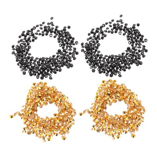 Mobestech 2Er-Pack Diamanten Streudeko Gold Schwarz Spitz Rückseite für Vasen Schmuckkästen Hochzeitsfeier Basteln Flache Rückseite Rhinestones Mobestech 2Er-Pack Diamanten Streudeko Gold Schwarz Spitz Rückseite für Vasen Schmuckkästen Hochzeitsfeier Basteln Flache Rückseite Rhinestones von Mobestech