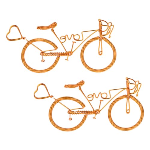 Mobestech 2stücke Fahrradmodell Metall Handwerk Figur Kreative Miniaturen Fahrradmodell Hause Ornamente Spielzeug Deko Mobestech 2stücke Fahrradmodell Metall Handwerk Figur Kreative Miniaturen Fahrradmodell Hause Ornamente Spielzeug Deko von Mobestech