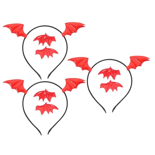 Mobestech 3 Satz Teiliges Halloween Fledermaus Stirnband Mit Haarclip Leichtes Komfortables Kopfschmuck Mobestech 3 Satz Teiliges Halloween Fledermaus Stirnband Mit Haarclip Leichtes Komfortables Kopfschmuck von Mobestech