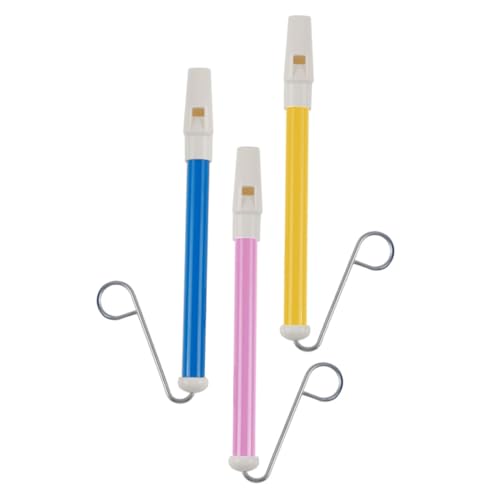 Mobestech 3 Stück Teiliges Slide Whistle für Buntes Musikinstrument mit Schiebepfeifen Fördert Musikalische Fähigkeiten Kleines Handliches für Jungen und Mädchen zu Weihnachten und von Mobestech