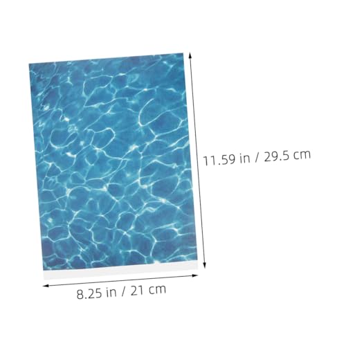 Mobestech 4 Stück Realistisches Wasser Musterpapier für DIY Mikrolandschaften und Außenmodelle Flexible Zuschneidbare Wasseroberfläche mit Realistischen Wellen für Garten und Diorama Mobestech 4 Stück Realistisches Wasser Musterpapier für DIY Mikrolandschaften und Außenmodelle Flexible Zuschneidbare Wasseroberfläche mit Realistischen Wellen für Garten und Diorama von Mobestech