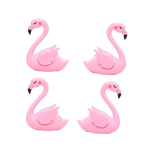Mobestech 4 Stück Teiliges Flamingo Tortendeko aus Kunststoff mit Flügeln Niedliche Kuchenfigur und Multifunktionale Deko für Party Auto Tisch und Wohnräume Mobestech 4 Stück Teiliges Flamingo Tortendeko aus Kunststoff mit Flügeln Niedliche Kuchenfigur und Multifunktionale Deko für Party Auto Tisch und Wohnräume von Mobestech