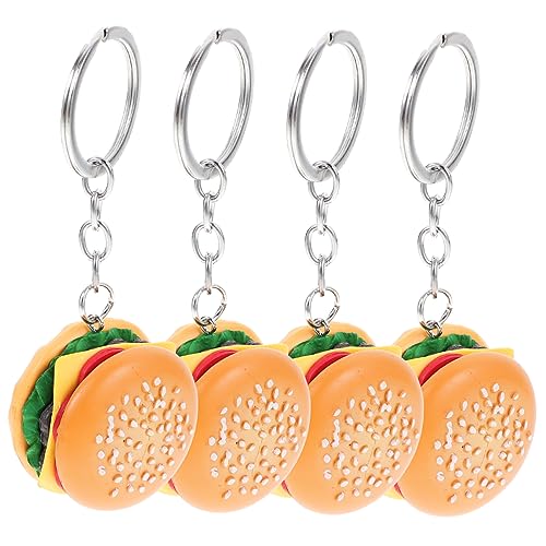 Mobestech 4 Stück Teiliges Hamburger Schlüsselanhänger Lustige Lebensmittel Anhänger für Mädchen Dekorative für Partys und Alltag Robuste und Vielseitige Verwendung Mobestech 4 Stück Teiliges Hamburger Schlüsselanhänger Lustige Lebensmittel Anhänger für Mädchen Dekorative für Partys und Alltag Robuste und Vielseitige Verwendung von Mobestech