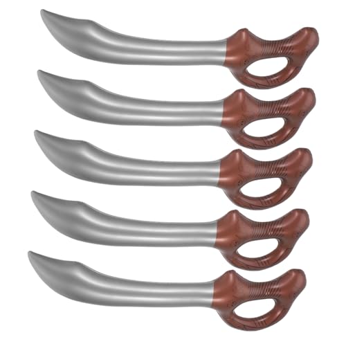 Mobestech 5 Stück Teiliges Aufblasbare Piratenschwerter mit Ergonomischem Griff Vielseitig für Kindergeburtstag Piratenkostüm Bühnenauftritte und Themenpartys Robustes für Jungen und Mobestech 5 Stück Teiliges Aufblasbare Piratenschwerter mit Ergonomischem Griff Vielseitig für Kindergeburtstag Piratenkostüm Bühnenauftritte und Themenpartys Robustes für Jungen und von Mobestech
