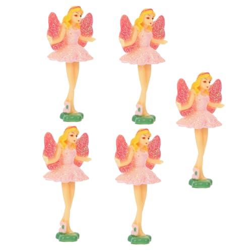 Mobestech 5 Stück Teiliges Ballettpuppen mit Musikbox Süße Tanzende Figuren für Bezaubernde Dekoration für von Mobestech