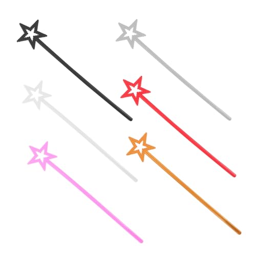 Mobestech 6 Stück Sternenstab Kostüm Prinzessin Party Geburtstagsdekorationen Fee Für Entzückender Zauberstab Cosplay-gefälligkeiten-Stick Bühnen-Performance-zauberstab- Pp Mobestech 6 Stück Sternenstab Kostüm Prinzessin Party Geburtstagsdekorationen Fee Für Entzückender Zauberstab Cosplay-gefälligkeiten-Stick Bühnen-Performance-zauberstab- Pp von Mobestech