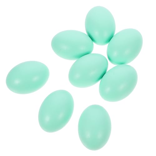 Mobestech 8 Stück Teiliges Künstliche Holzeier zum Bemalen Glatte Oberfläche Unvollendete DIY Deko für Ostern Realistische Attrappen für Hühnertraining und Heimdekoration Mobestech 8 Stück Teiliges Künstliche Holzeier zum Bemalen Glatte Oberfläche Unvollendete DIY Deko für Ostern Realistische Attrappen für Hühnertraining und Heimdekoration von Mobestech