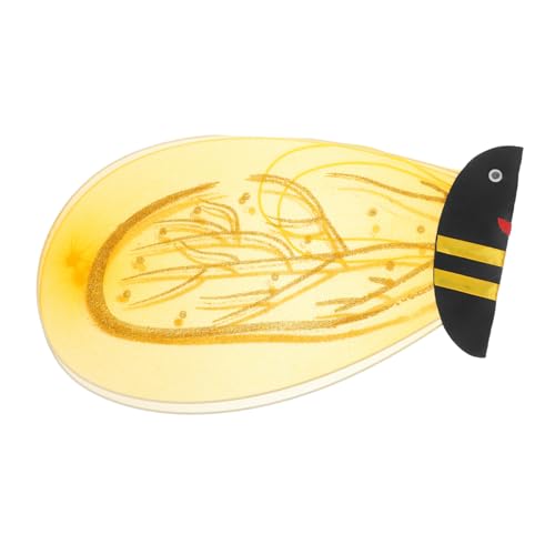 Mobestech Bienenflügel Kostüm für Leichte Cosplay Flügel für Karneval Fasching Themenpartys Biene Verkleidung Einfache Handhabung Foto Requisiten von Mobestech