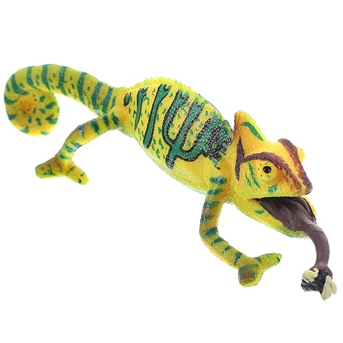 Mobestech Chamäleon-Modell Reptil Echsendekor Echsen -tierfiguren Pascal Echsenspielzeug Iguana -tierfigur Gecko Kleines Echsenspielzeug PVC Mobestech Chamäleon-Modell Reptil Echsendekor Echsen -tierfiguren Pascal Echsenspielzeug Iguana -tierfigur Gecko Kleines Echsenspielzeug PVC von Mobestech