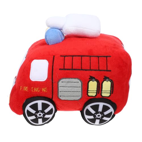 Mobestech Feuerwehrauto Plüschkissen Weiches Kuscheltier für Sofa Bett und Auto für Wohnraumdekoration Mobestech Feuerwehrauto Plüschkissen Weiches Kuscheltier für Sofa Bett und Auto für Wohnraumdekoration von Mobestech