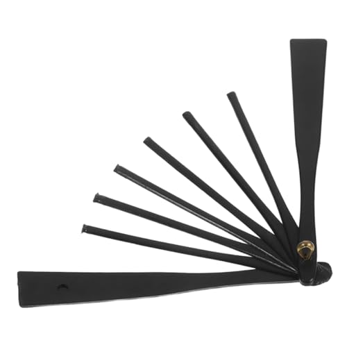 Mobestech Mini Faltbarer Fächerrahmen Kunststoff für Diy Bastelprojekte Tragbar Robust Vielseitig für Wanddeko Party und Näharbeiten Faltbarer Handfächerrahmen von Mobestech