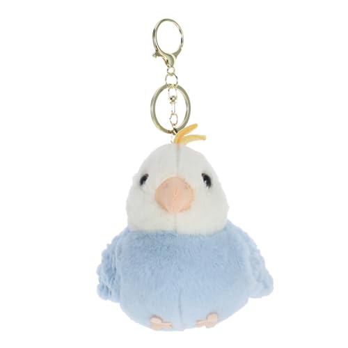 Mobestech Mini Stuffed Papageienschlüsselkette Für Taschen Und Geldbörsen Für Kindergeburtstagsgeschenke Und Niedliche Schlüsselringzubehör von Mobestech