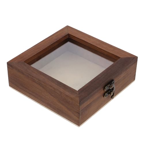 Mobestech Muster Vitrine sammlerstücke schmetterlinge Holzbox mit Deckel Uhrenboxen Wand Vitrine Etui Fall Boxen zur Aufbewahrung für getrocknete Blumen Acryl Light Brown Mobestech Muster Vitrine sammlerstücke schmetterlinge Holzbox mit Deckel Uhrenboxen Wand Vitrine Etui Fall Boxen zur Aufbewahrung für getrocknete Blumen Acryl Light Brown von Mobestech