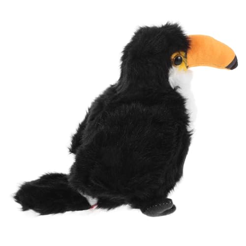Mobestech Plüsch Toucan Spielzeug Lustiger Dekorativer Aus Weichem Material Großes Kuscheltier Als Kissen Für Erwachsene Für Wohnräume Und Fotografie von Mobestech