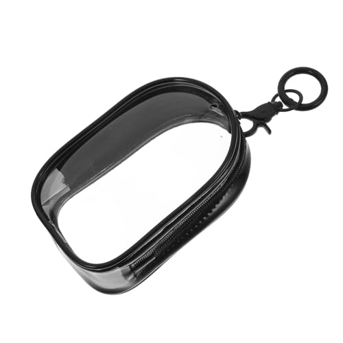 Mobestech Puppenausflugstasche Mit Schlüsselanhänger Transparente Pvc Ausstellungstasche Durchsichtige Figuren Ausstellungstasche Actionfiguren Tasche Reißverschluss Puppenetui Make von Mobestech