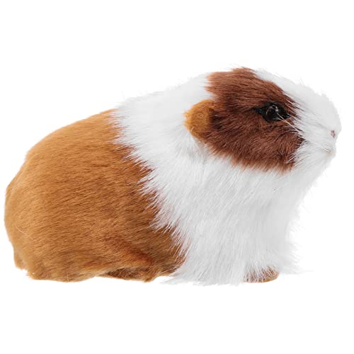 Mobestech Realistisches Hamster Modell Figurine Tierdekoration Kinderzimmer Deko Lernspielzeug Geschenkidee für Jungen und Zuhause Party Ornamente von Mobestech