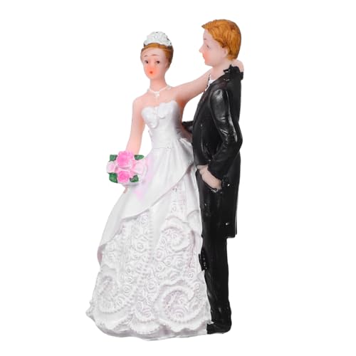 Mobestech Resin Hochzeitsfigur Braut und Bräutigam Statue Hochzeitstorten Deko Langlebig Leicht zu Handhaben Einfache Installation für Hochzeitsfeier Jubiläum Brautparty Mobestech Resin Hochzeitsfigur Braut und Bräutigam Statue Hochzeitstorten Deko Langlebig Leicht zu Handhaben Einfache Installation für Hochzeitsfeier Jubiläum Brautparty von Mobestech