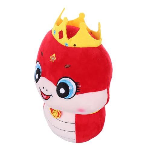 Mobestech Sternzeichen Schlangenpuppe Drgon Neujahrsdekorationen Für Mondjahre Dragon Plüschspielzeug Chinesisches Neujahr Chinesisches Neujahrsspielzeug Pp Baumwolle Rot Mobestech Sternzeichen Schlangenpuppe Drgon Neujahrsdekorationen Für Mondjahre Dragon Plüschspielzeug Chinesisches Neujahr Chinesisches Neujahrsspielzeug Pp Baumwolle Rot von Mobestech