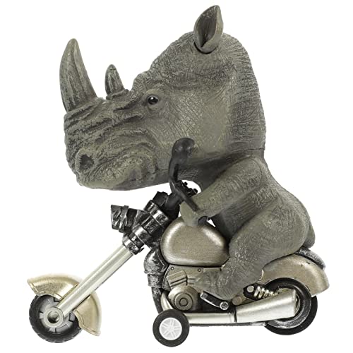 Mobestech Tiermotorbike Spielzeugmodell Reibungsbetriebenes Motorradspielzeug für Fördert Kognitive Fähigkeiten Vielseitig Einsetzbar als Deko oder Rhinozeros Design Mobestech Tiermotorbike Spielzeugmodell Reibungsbetriebenes Motorradspielzeug für Fördert Kognitive Fähigkeiten Vielseitig Einsetzbar als Deko oder Rhinozeros Design von Mobestech
