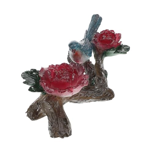 Mobestech falscher Vogel kleine Tierfiguren Blumentopfdekorationen -Kugel Teebecher mit Teesieb und Deckel Gartenvögel für den Garten Vogel Figur Outdoor Decor Harz Mobestech falscher Vogel kleine Tierfiguren Blumentopfdekorationen -Kugel Teebecher mit Teesieb und Deckel Gartenvögel für den Garten Vogel Figur Outdoor Decor Harz von Mobestech