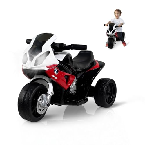 Mobiclinic®, Elektromotorrad, BMW Führerschein, +2 Jahre, 3 Räder, Bis zu 3km/h, Licht und Musik, Motor 25W, MP3, MobiXplo, Max. Gewicht 20kg von Mobiclinic